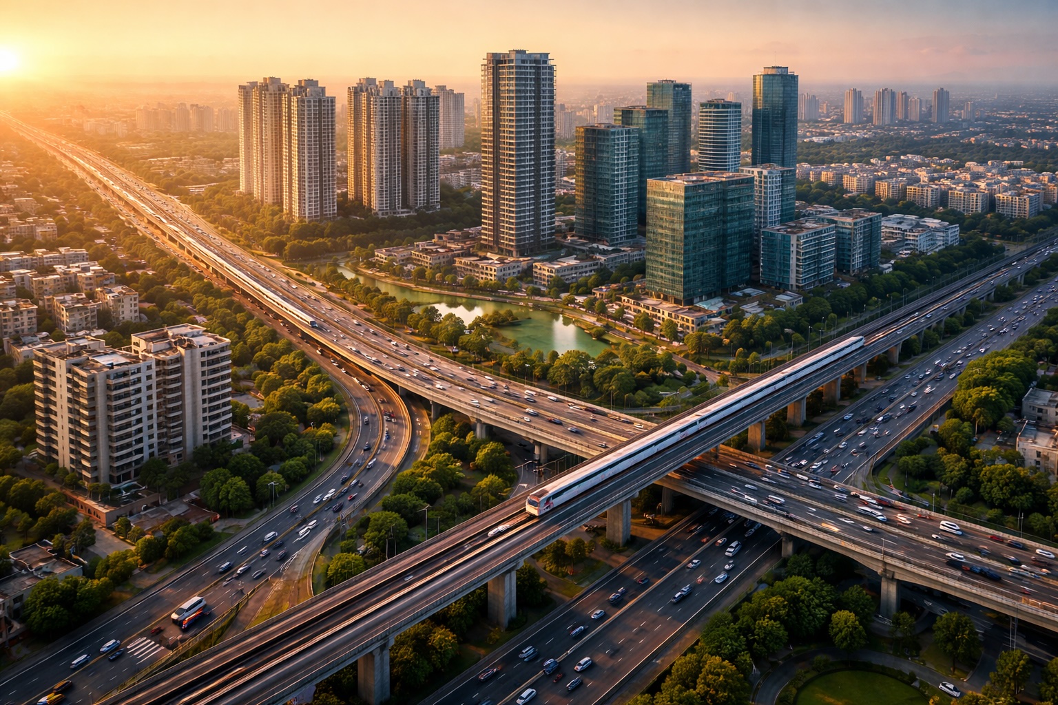 How Infrastructure Development Drives Real Estate Investment Growth in India